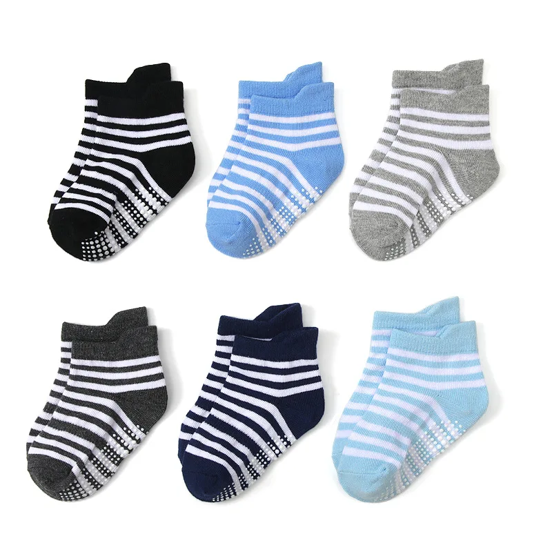 Unisex Baby Socks Non Slip - Paquete de 6 Calcetines Antideslizantes para