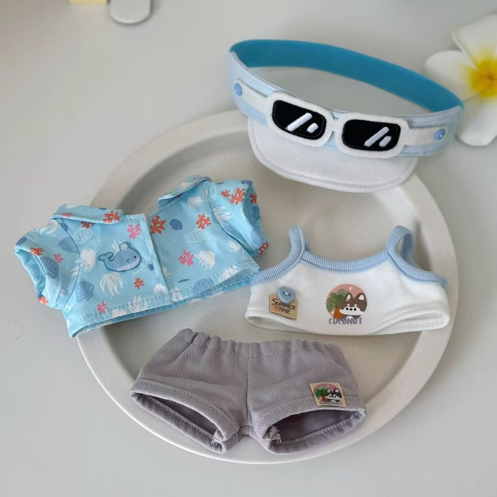 Baby Clothes - Vestido de bebé de 20cm, muñeca