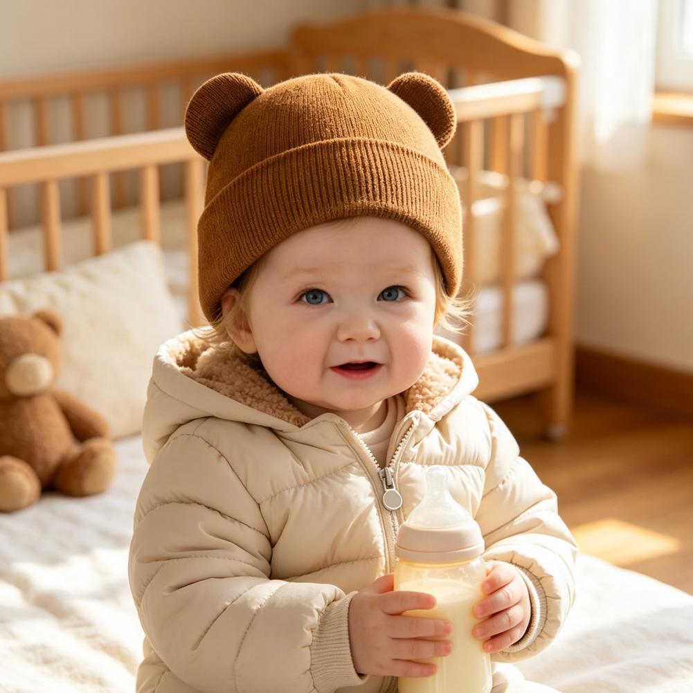 Gorro de invierno tejido para  - Infant Beanie Hat With Ears reseña y precio