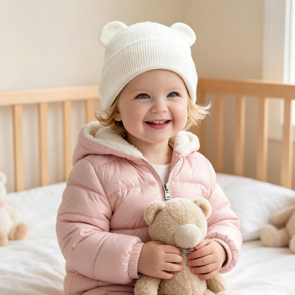Gorro de invierno tejido para  - Infant Beanie Hat With Ears reseña y precio