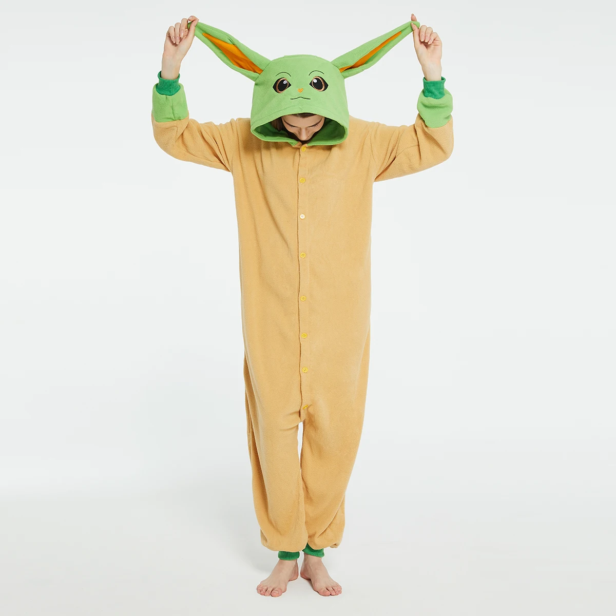 Adultos Yoda Baby Grogu Onesie - Baby Clothes reseña y precio