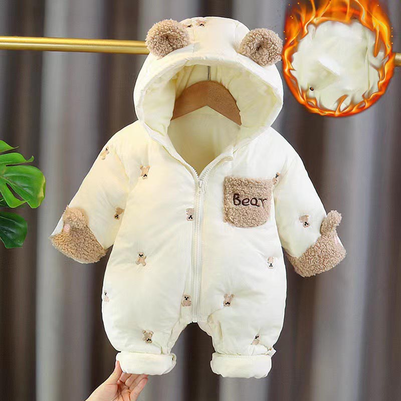 Pelele de invierno para bebé r - Cotton Baby Onesies Zipper reseña y precio