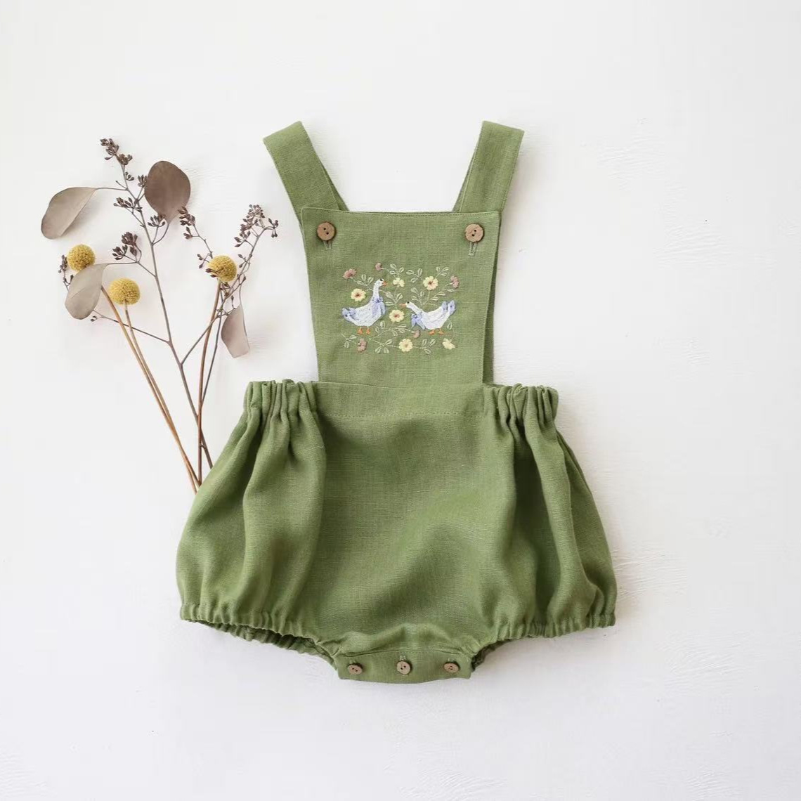 Mono de Verano 2026 Estilo Cam - Baby Summer Linen Sleeveless Jumpsuit reseña y precio