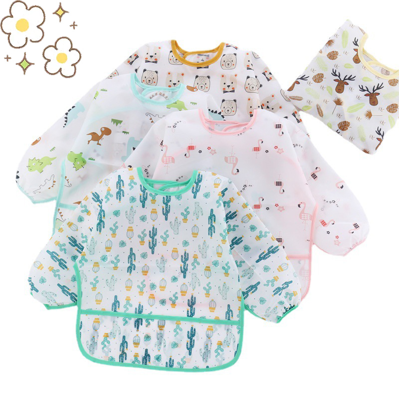 Babero de silicona con dibujos - Waterproof Baby Bibs Silicone reseña y precio