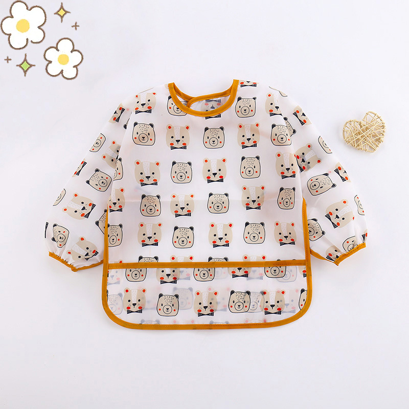 Babero de silicona con dibujos - Waterproof Baby Bibs Silicone reseña y precio