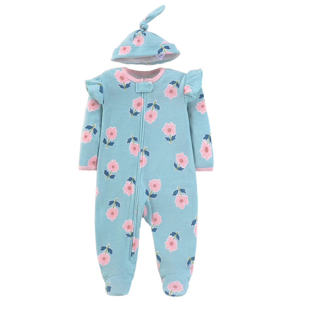 Pijama de Algodón Puro para Be - Cotton Baby Onesies Zipper reseña y precio