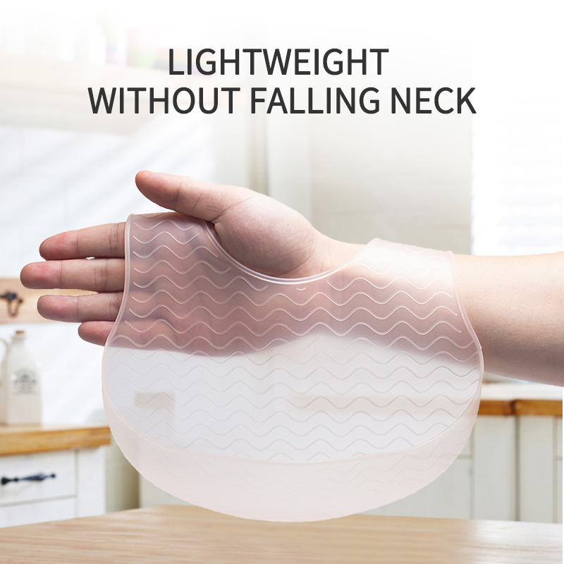 Babero de gelatina de silicona - Waterproof Baby Bibs Silicone reseña y precio