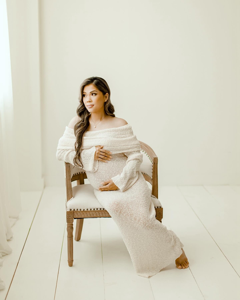 Vestido de sesión de fotos de  - Maternity Wear reseña y precio