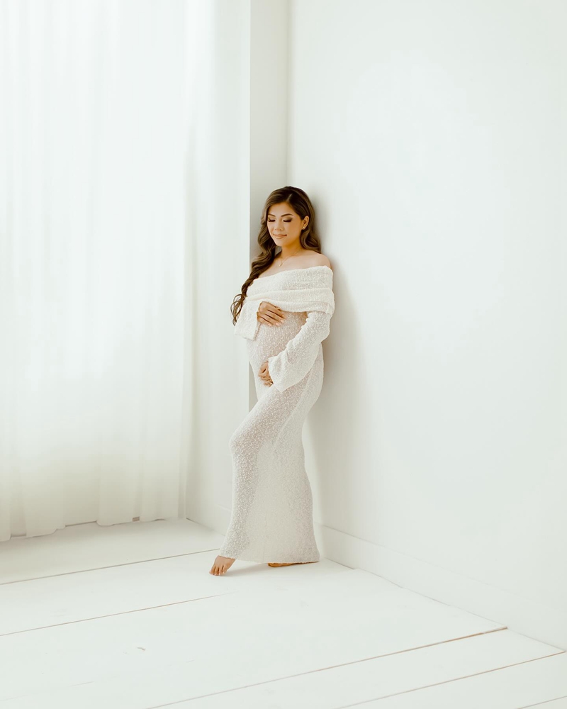 Vestido de sesión de fotos de  - Maternity Wear reseña y precio