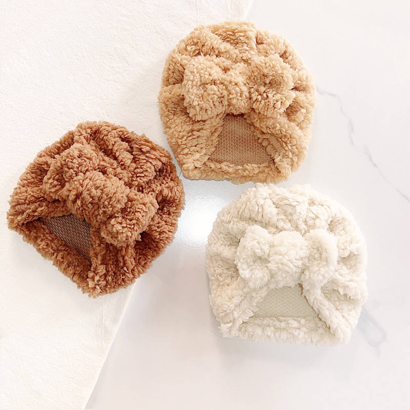 Lindo turbante con nudo para b - Infant Beanie Hat With Ears reseña y precio