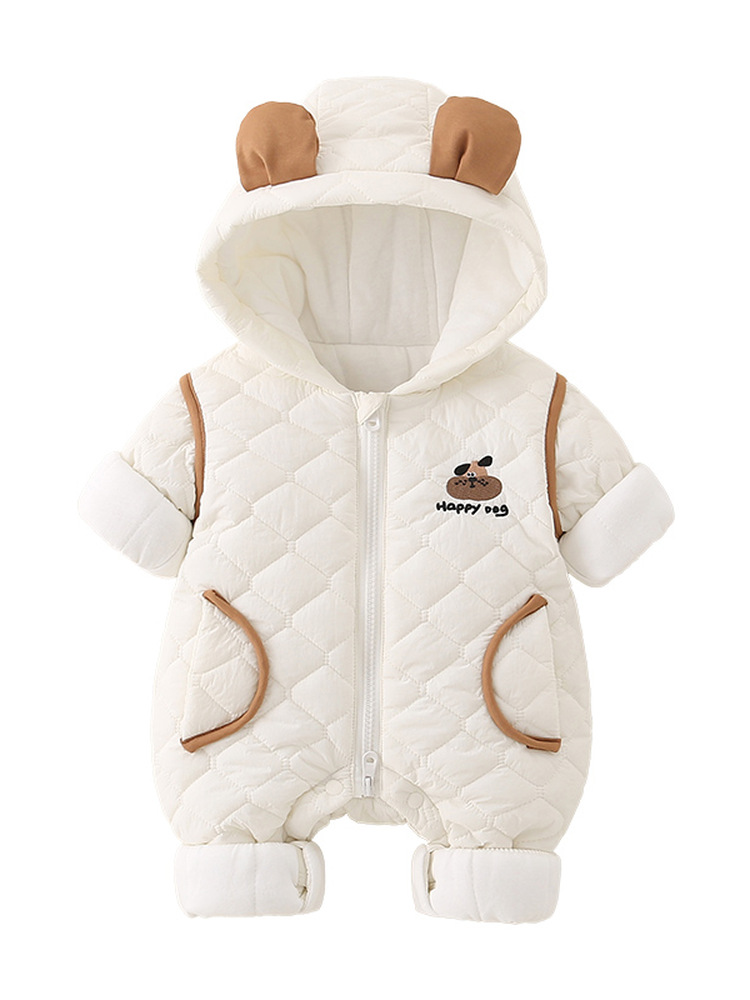 Conjunto de bebé de algodón cá - Cotton Baby Onesies Zipper reseña y precio