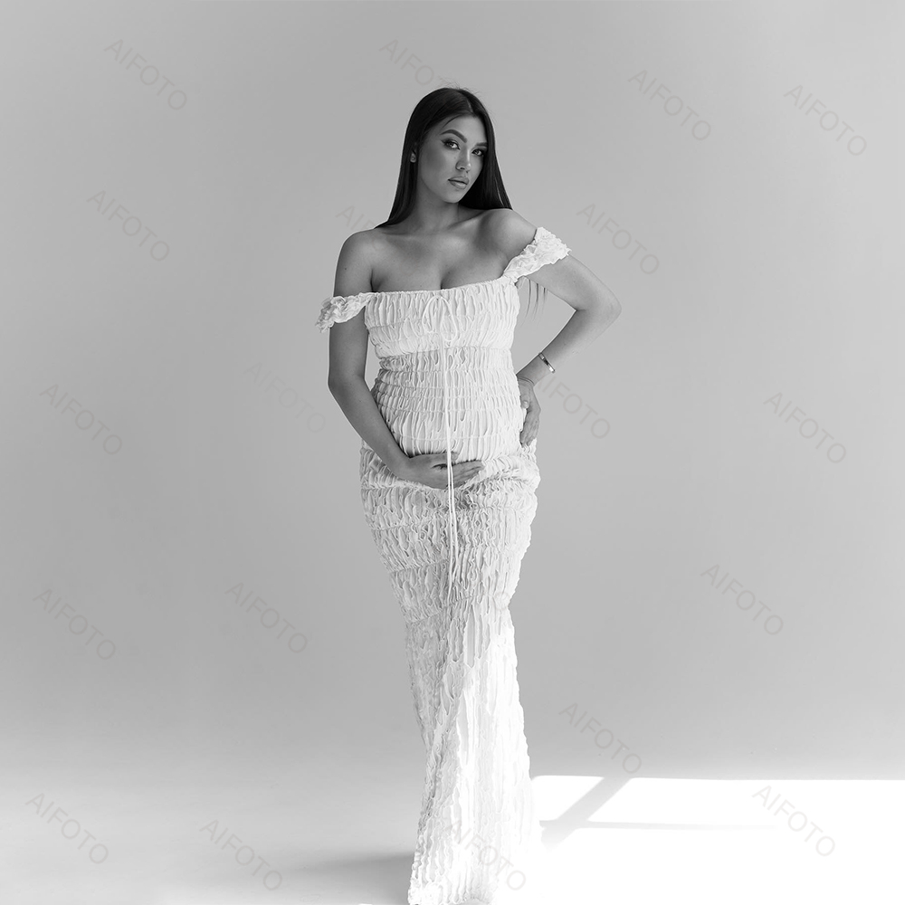 Vestido de maternidad estudio  - Maternity Wear reseña y precio