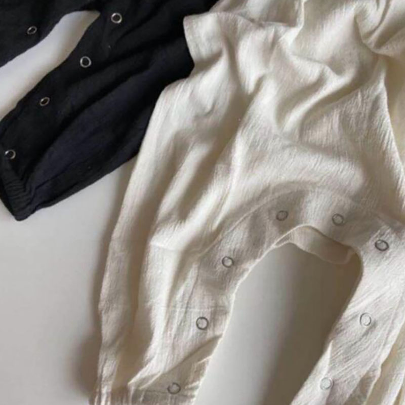 Milangel-peleles de verano par - Baby Summer Linen Sleeveless Jumpsuit reseña y precio