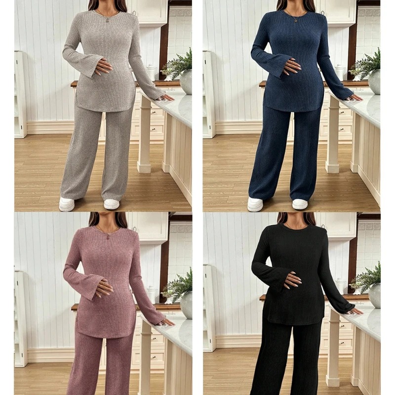 Conjunto de Maternidad Tejido  - Maternity Wear reseña y precio