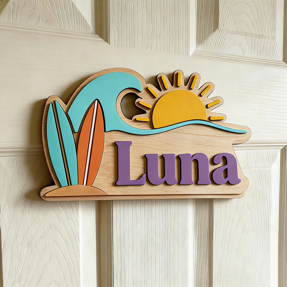 Letrero de puerta personalizad - Nursery reseña y precio