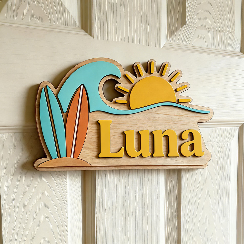 Letrero de puerta personalizad - Nursery reseña y precio